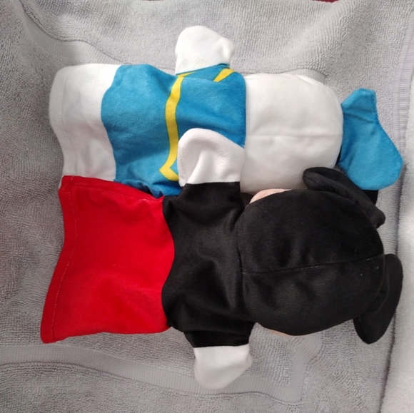 Melissa & Doug Disney Baby Mickey Mouse Donald Duck Plush Hand Puppets Toy 11.5” - Picture 2 of 2